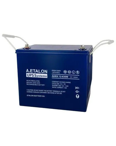 A.ETALON AHRX 12-630W (140). Аккумулятор герметичный свинцово-кислотный. ETALON в Саранске