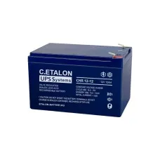 C.ETALON CHR 12-12. Аккумулятор герметичный свинцово-кислотный. ETALON