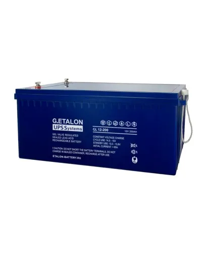 G.ETALON GL 12-200. Аккумулятор герметичный свинцово-кислотный. ETALON в Саранске