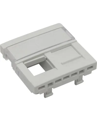 Вставка для 2-х модулей под RJ-45 кат.5e UTP, белая (45971 SBR): Вставка для 2-х модулей в Саранске