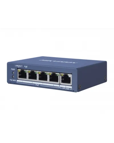 DS-3E0505P-E/M. Коммутатор с питанием POE. Hikvision в Саранске