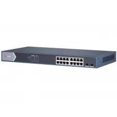 DS-3E1518P-SI. Коммутатор с POE. Hikvision