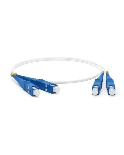 FC-D2-9A1-SC/UR-SC/UR-H-1M-LSZH-WH. Патч-корд волоконно-оптический SC-SC. Hyperline в Саранске