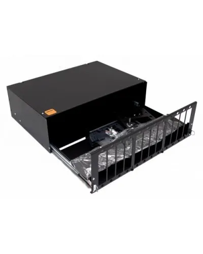 FO-19R-3U-12xSLT-W140H42-96UN-BK. Кросс оптический 19. Hyperline в Саранске