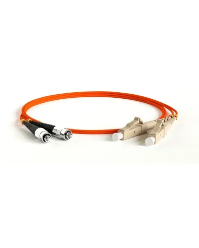 FC-D2-50-FC/PR-LC/PR-H-3M-LSZH-OR. Патч-корд волоконно-оптический многомодовый. Hyperline в Саранске