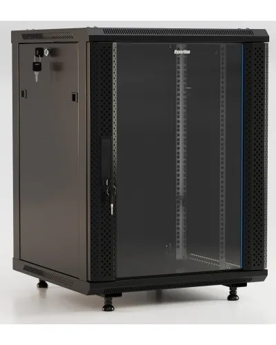 TWB-FC-1545-GP-RAL9004. Шкаф телекоммуникационный 19 настенный 15U. Hyperline в Саранске