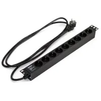 SHE19-6SH-2IEC-2.5EU. Блок розеток 19. Hyperline