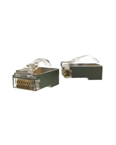 PLEZ-8P8C-UA-C6-SH-100 (100 шт). Разъем RJ-45. Hyperline в Саранске