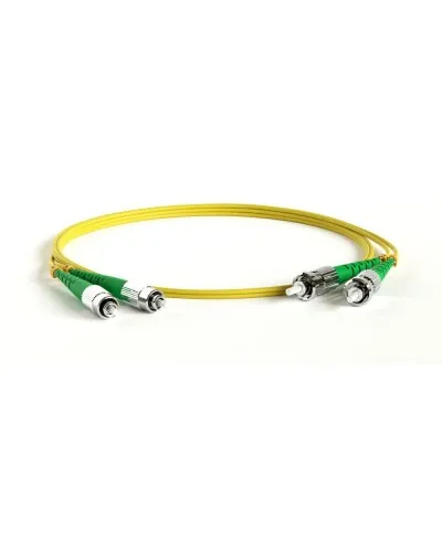 FC-D2-9-FC/AR-ST/AR-H-1M-LSZH-YL. Патч-корд волоконно-оптический ST-FC. Hyperline в Саранске