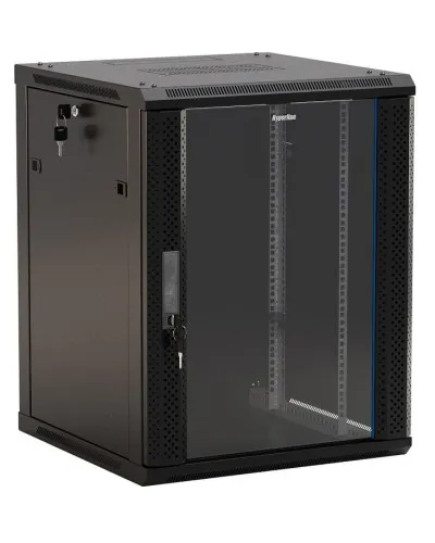TWB-1266-GP-RAL9004. Шкаф телекоммуникационный 19 настенный 12U. Hyperline в Саранске