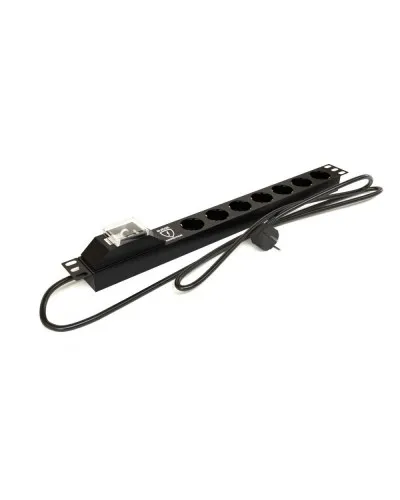 SHE19-7SH-BF-2.5EU. Блок розеток 19. Hyperline в Саранске