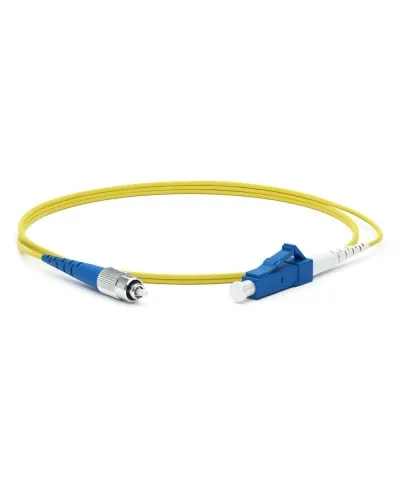 FC-S2-9-FC/UR-LC/UR-H-3M-LSZH-YL. Патч-корд волоконно-оптический одномодовый. Hyperline в Саранске