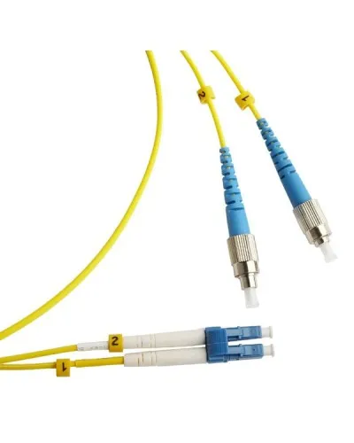 FC-D2-9-FC/UR-LC/UR-H-3M-LSZH-YL. Патч-корд волоконно-оптический FC/UPC-LC/UPC. Hyperline в Саранске