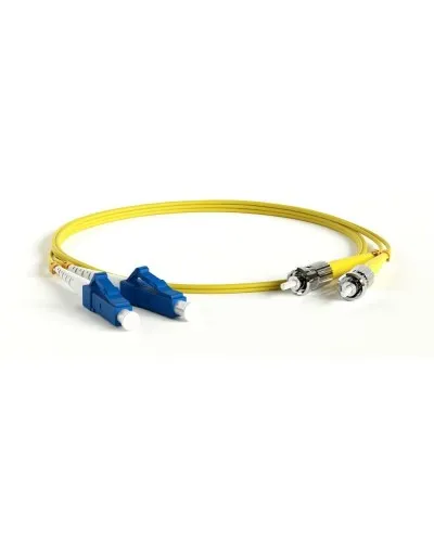 FC-D2-9-SC/UR-ST/UR-H-2M-LSZH-YL. Патч-корд волоконно-оптический ST-SC. Hyperline в Саранске