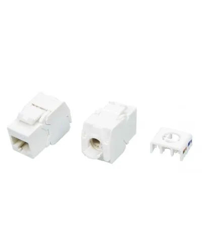 KJ8-8P8C-C6A-180-TLS-WH. Вставка Keystone Jack RJ-45. Hyperline в Саранске