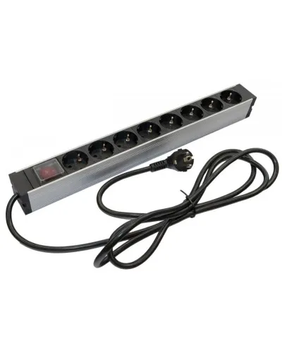 SHZ19-8SH-S-2.5EU. Блок розеток 19. Hyperline в Саранске