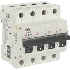 M10N 4P C 6А 10кА ARMAT (AR-M10N-4-C006). Автоматический выключатель. IEK