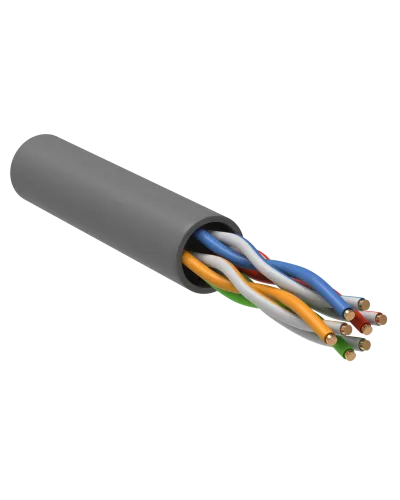 GENERICA U/UTP 5E 24AWG 4PR PVC серый (BC1-C5E04-111-100-R-G). Кабель «витая пара» (LAN) для структурированных систем связи. IEK в Саранске