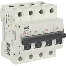 M10N 4P C 16А 10кА ARMAT (AR-M10N-4-C016). Автоматический выключатель. IEK