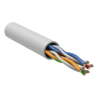 GENERICA U/UTP кат. 5E 24AWG 4 пары LSZH INDOOR белый (BC1-C5E04-128-100-G). Кабель «витая пара» (LAN) для структурированных систем связи. IEK
