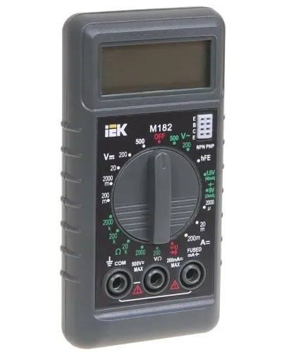 Мультиметр цифровой Compact M182 (TMD-1S-182). Мультиметр цифровой. IEK в Саранске