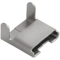Скрепа СГ-20 (100шт) (UZA-50-100). Скрепа для крепления бандажной ленты. IEK