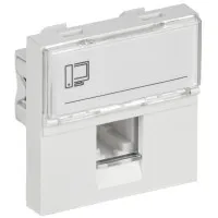 Розетка RJ45 кат.6 PRIMER РКИ-20-00-П-6 белый IEK (PR-KK40D-RI-0-2-1C06U-K01). Розетка RJ-45. IEK