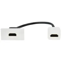 Розетка HDMI M/M PRIMER РКМ-10-00-П белый IEK (PR-KK40D-RH-0-1-K01). Розетка HDMI. IEK