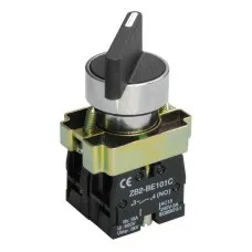 Переключатель LAY5-BJ25 2 положения I-0 длинная ручка (BSW70-BJ-2-K02). Переключатель 2 положения I-0. IEK