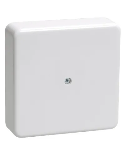 Коробка распаячная КМ41212-02 75х75х20 открытой проводки (6 клемм 6 мм²) слоновая кость (UKO10-075-075-020-K32). Коробка распаячная безгалогенная (HF). IEK в Саранске