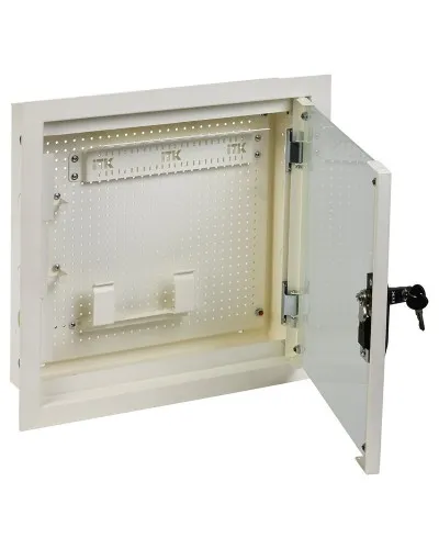 LR16-4H41-G-FR3. Шкаф мультимедиа 3 комнаты 400х400мм. ITK в Саранске