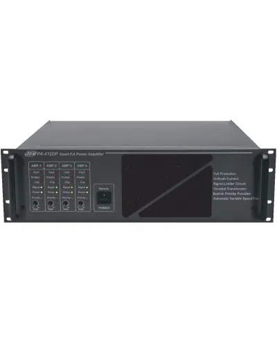 PA-412DP. Усилитель мощности 4-х канальный 4х120 Вт, 100 В. JDM в Саранске