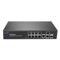 KN-SW802SFP/M2. Коммутатор с питанием по PoE. KENO