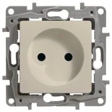 Розетка 2К ETIKA, слоновая кость (672320). Розетка. LegranD