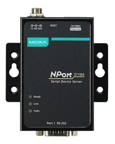 NPort 5110A. 1-портовый асинхронный сервер. MOXA в Саранске