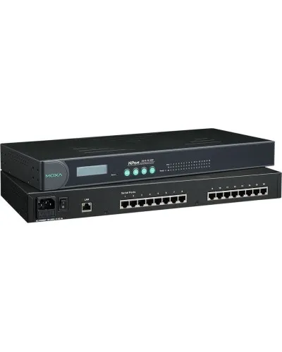NPort 5650-16. 16-портовый преобразователь. MOXA в Саранске