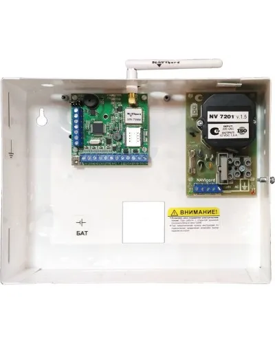 NV 1010c. Устройство оконечное объектовое приемно-контрольное c GSM коммуникатором. NAVIgard в Саранске