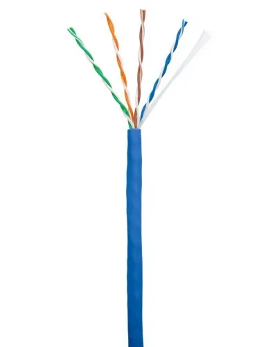 U/UTP 4pair, Cat5e, In, PVC (CCA-UU004-5E-PVC-BL). Кабель «витая пара» (LAN) для структурированных систем связи. NETLAN в Саранске