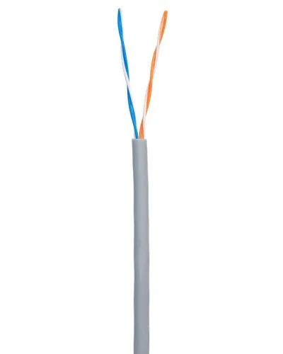 U/UTP 2pair, Cat5, In, PVC (EC-UU002-5-PVC-GY). Кабель «витая пара» (LAN) для структурированных систем связи. NETLAN в Саранске