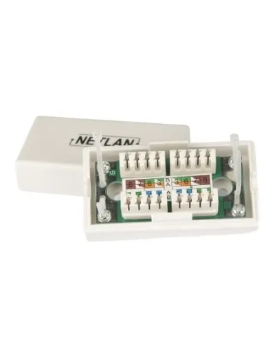 EC-UCB-IDC-UD2-WT-10 (10 шт). Проходной соединитель. NETLAN в Саранске