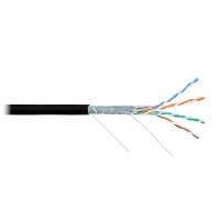 F/UTP 4pair, Cat5e, Solid, In/Out, нг(А)-HF (NMC 9200C-BK). Кабель «витая пара» (LAN) для структурированных систем связи. NIKOMAX