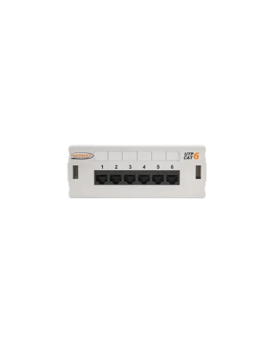 NMC-WP06UE2-GY. Патч-панель настенная 6 портов, Кат.6. NIKOMAX в Саранске