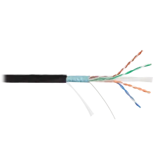 F/UTP 4pair, Cat6a, Solid, In/Out, нг(А)-HF (NMC 4255C-BK). Кабель «витая пара» (LAN) для структурированных систем связи. NIKOMAX