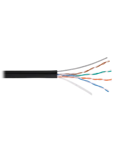 U/UTP 4pair, Cat5e, Solid, Out, SW, PVC (NMC 4805B-BK). Кабель «витая пара» (LAN) для структурированных систем связи. NIKOMAX в Саранске