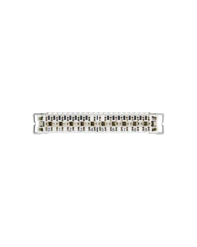 NMC-PL10-DU-10 (10 шт). Плинт размыкаемый, (0...9), крепление под кронштейн и круглые направляющие. NIKOMAX в Саранске