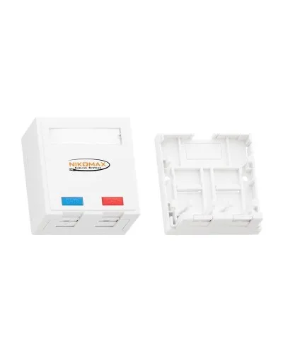 NMC-MB2P-ST-WT. Корпус настенной розетки. NIKOMAX в Саранске