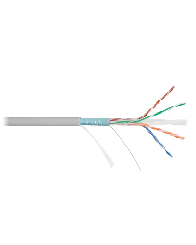F/UTP 4pair, Cat6a, Solid, In, PVC (NMC 4255A-GY). Кабель «витая пара» (LAN) для структурированных систем связи. NIKOMAX в Саранске
