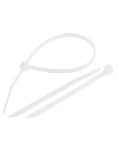 NMC-CTN100-25-SL-WT-100 (100шт). Стяжка нейлоновая неоткрывающаяся. NIKOMAX в Саранске