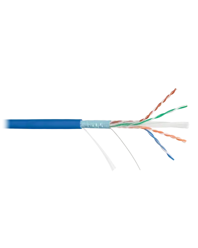 F/UTP 4pair, Cat6, Solid, In, нг(А)-HF (NMC 4240C-BL). Кабель «витая пара» (LAN) для структурированных систем связи. NIKOMAX в Саранске