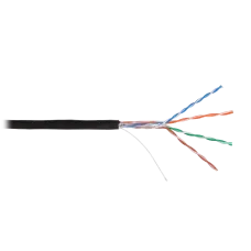 U/UTP 4pair, Cat5e, Solid, Out, PVC (NMC 4100B-BK). Кабель «витая пара» (LAN) для структурированных систем связи. NIKOMAX